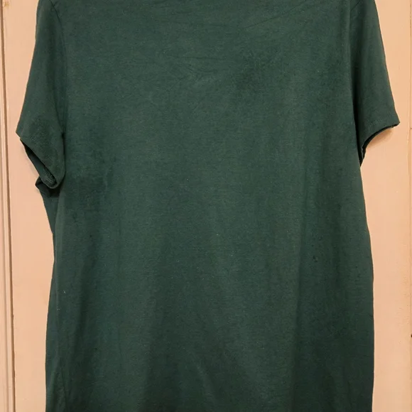 Green And Red Short Sleeve Christmas Tee - Picture 2 of 4